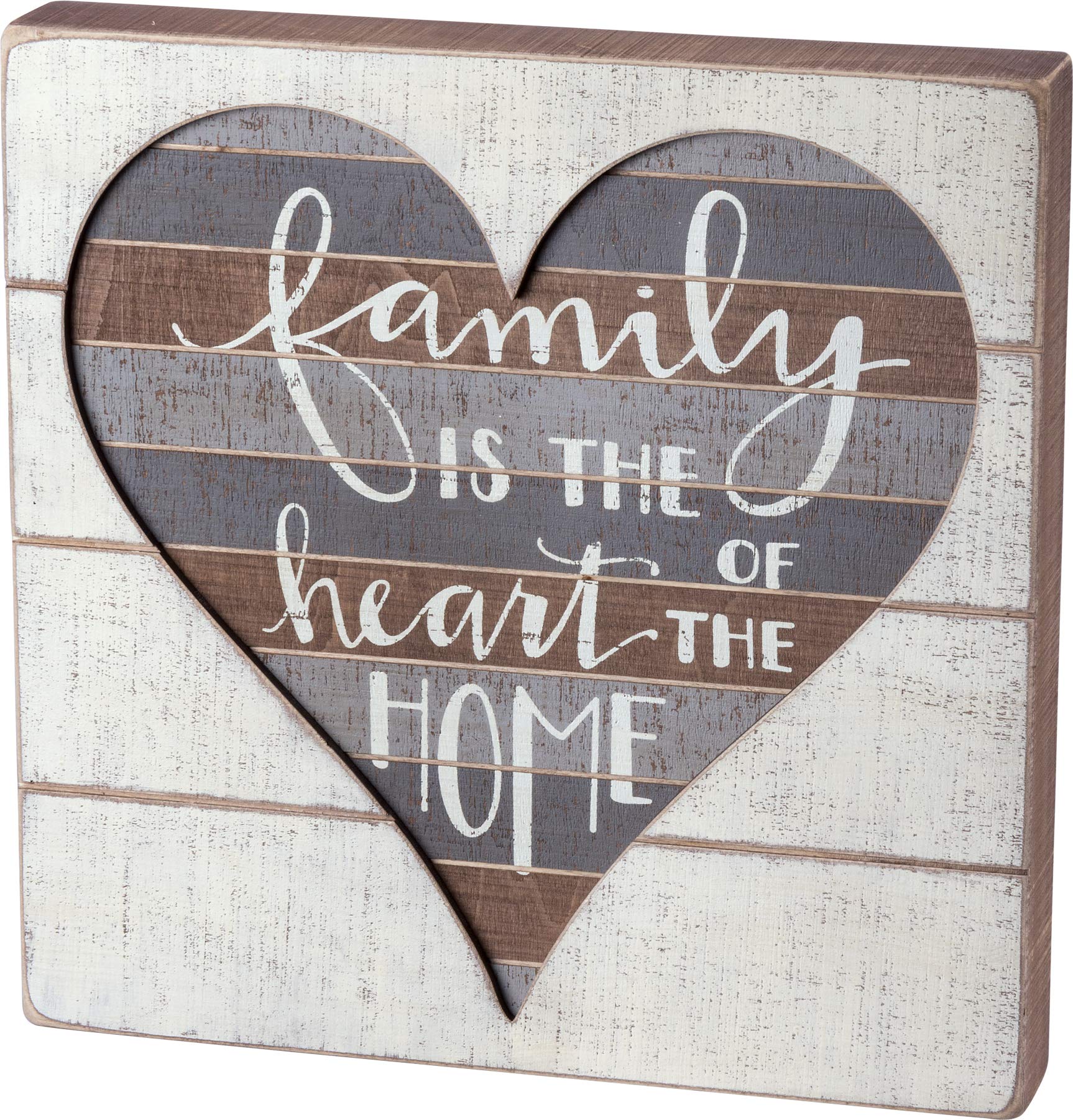 Primitives By Kathy Targa In Legno Con Scritta Family Is The