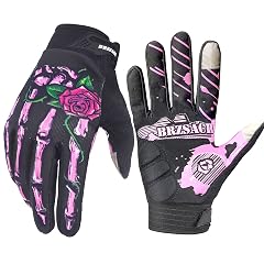 Skeleton Cycling Gloves Motorcycles Gloves Off-Road Vehicle MTB Bicycle Gloves Shock Absorption Non-Slip Touch Screen Design for Various