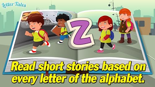 Letter Tales - Learn to Read and Write with Short Alphabet Stories