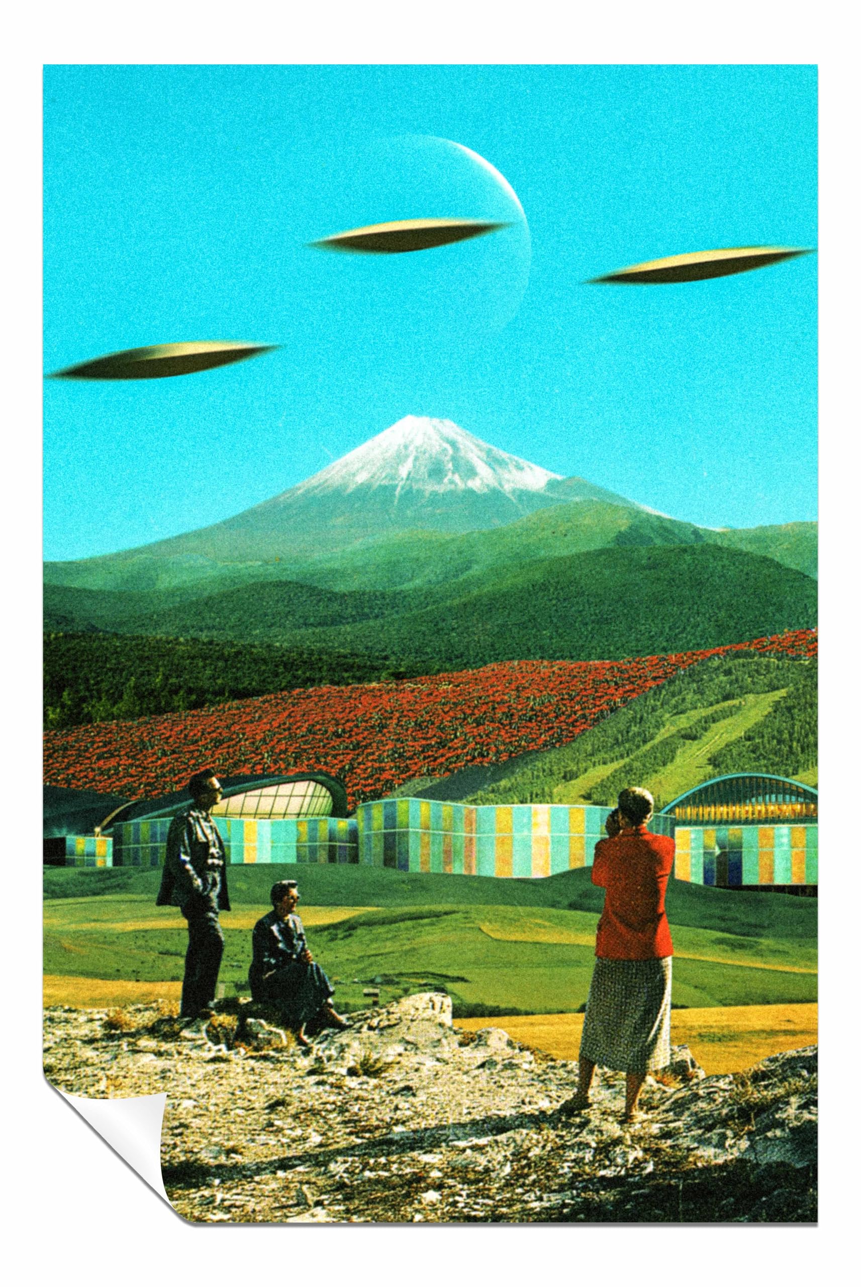 Panther Print Unframed Poster An Alien Invasion Pictures For Home Walls, Bedroom, Living Room & Bathroom Deco 91X61cm (36X24in)