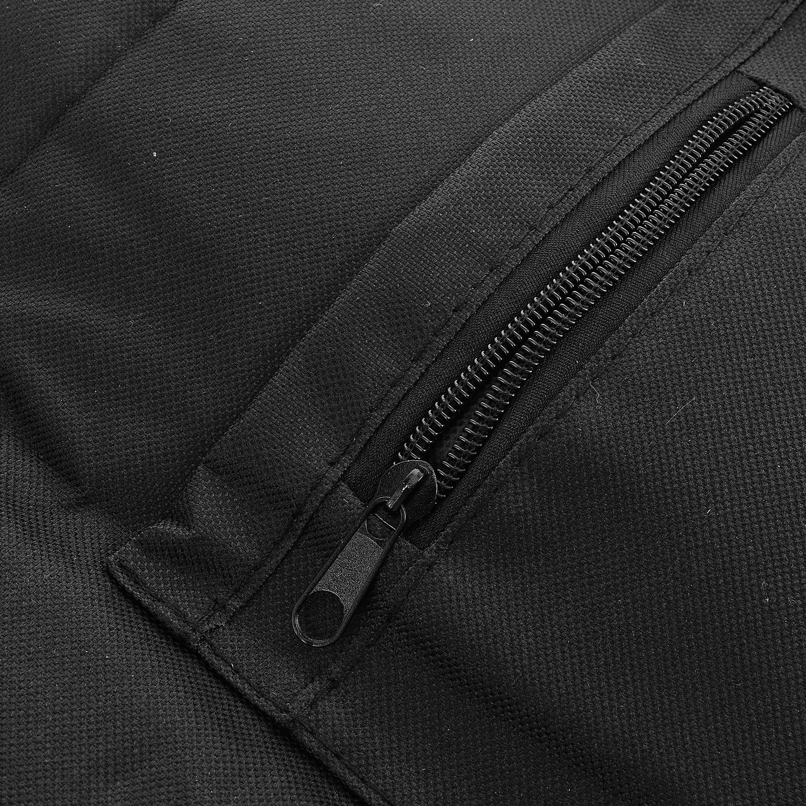 Bolsa Colgante para Andador Negra de Tela Oxford Resistente, Gran Capacidad para Almacenamiento Portátil, Fácil Instalación, Adecuado para Movilidad y Uso Diario