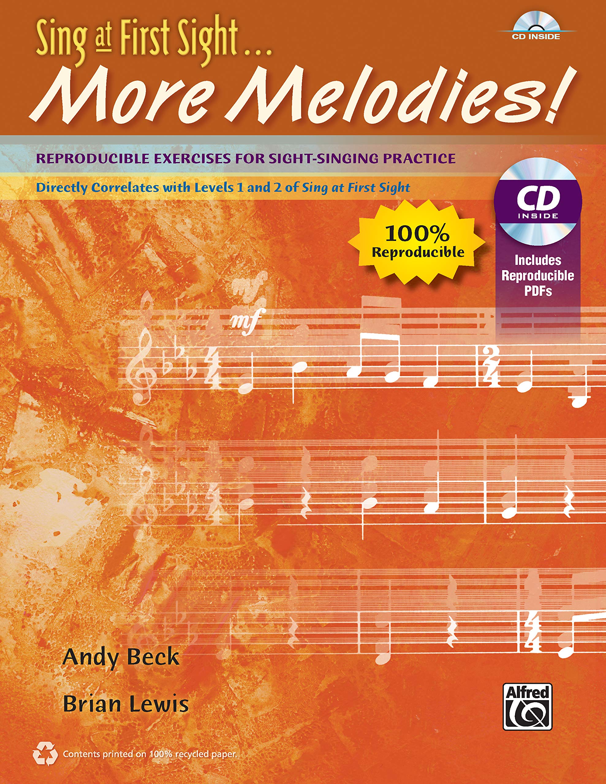 Sing at First Sight More Melodies livre exercice déchiffrage