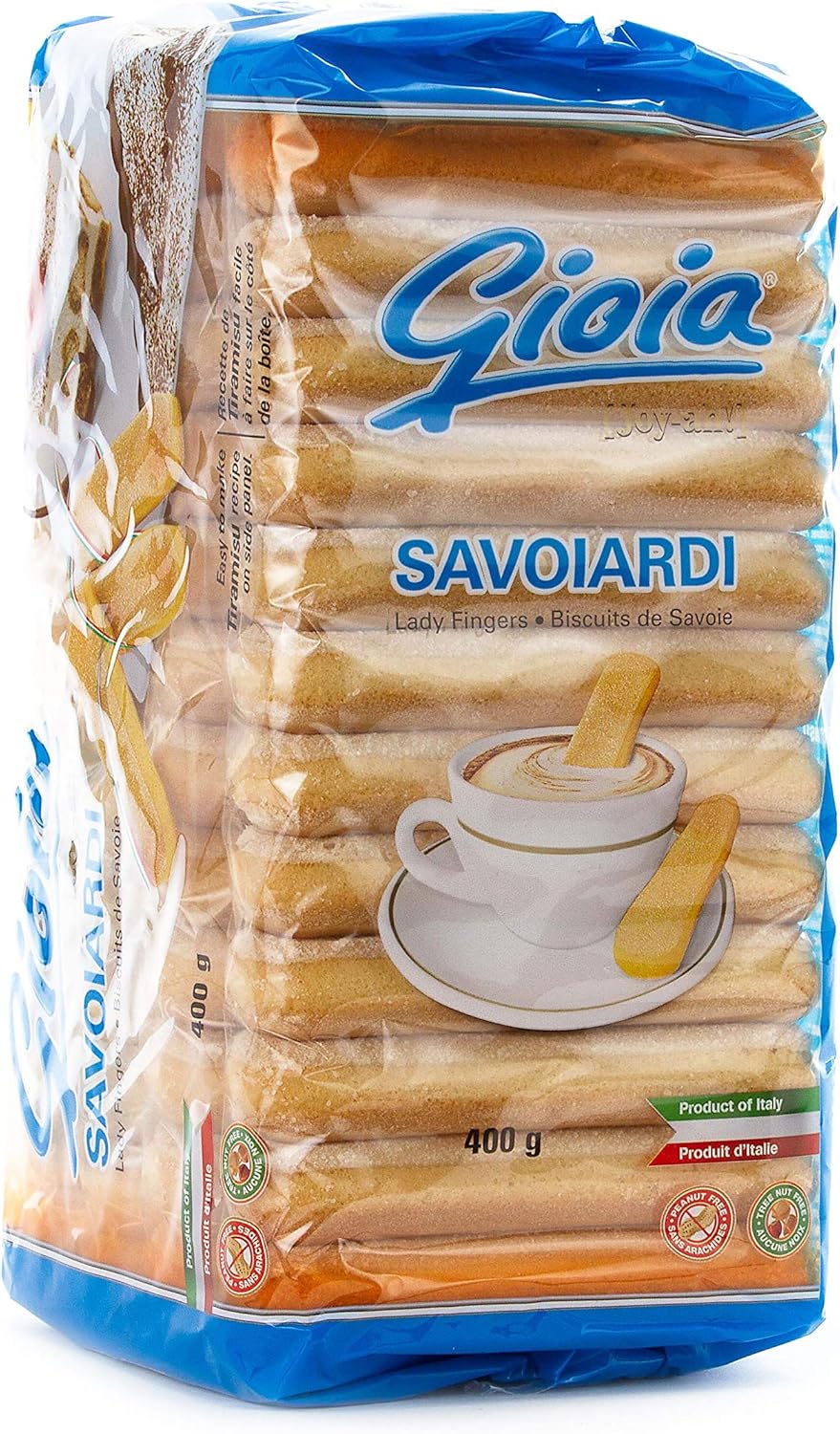 Gioia Savoiardi, Lady Fingers, 400 Grams Amazon.ca Grocery & Gourmet