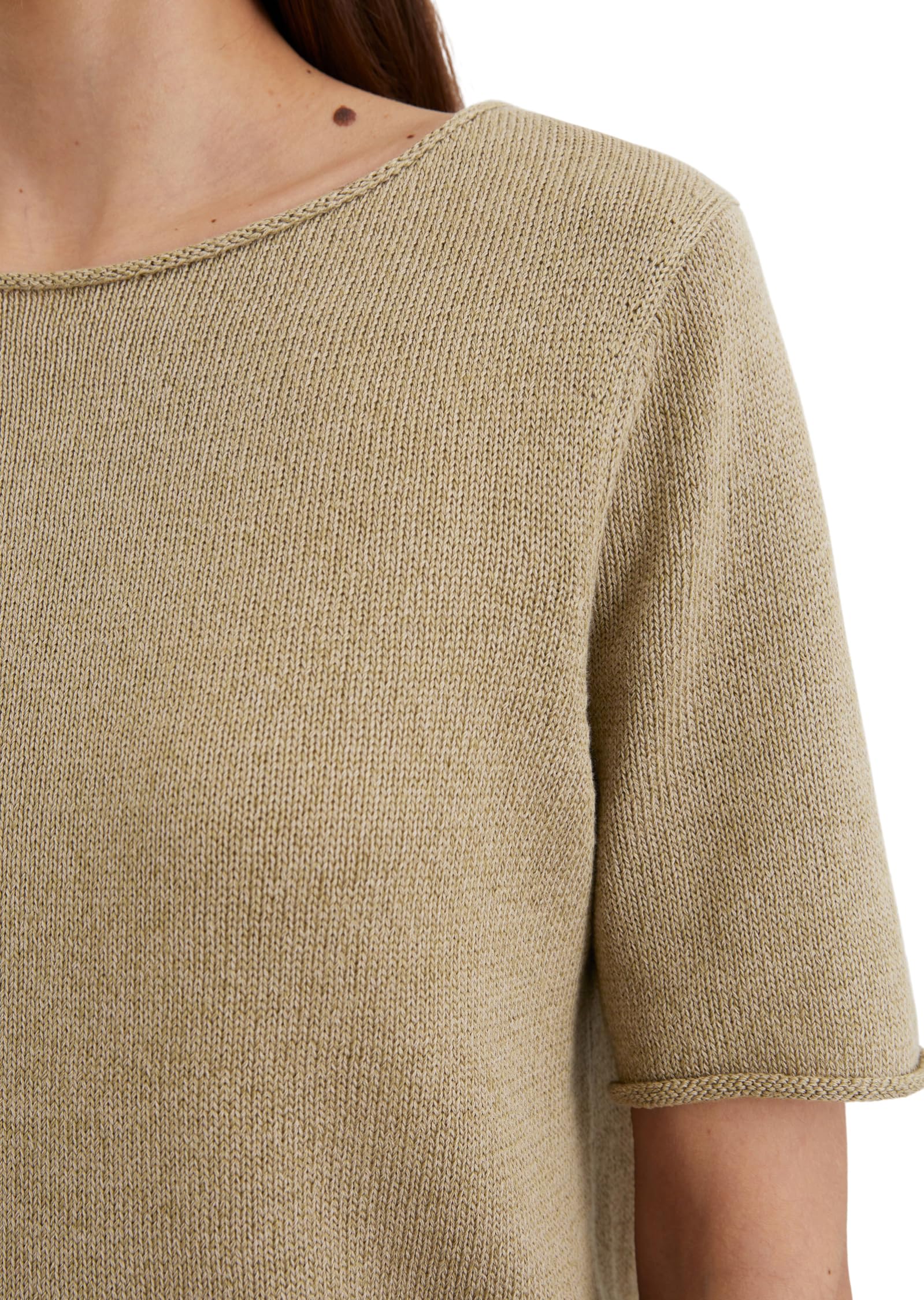 Marc OߴPolo Femmes Pull à Manches Courtes tricoté Regular fit