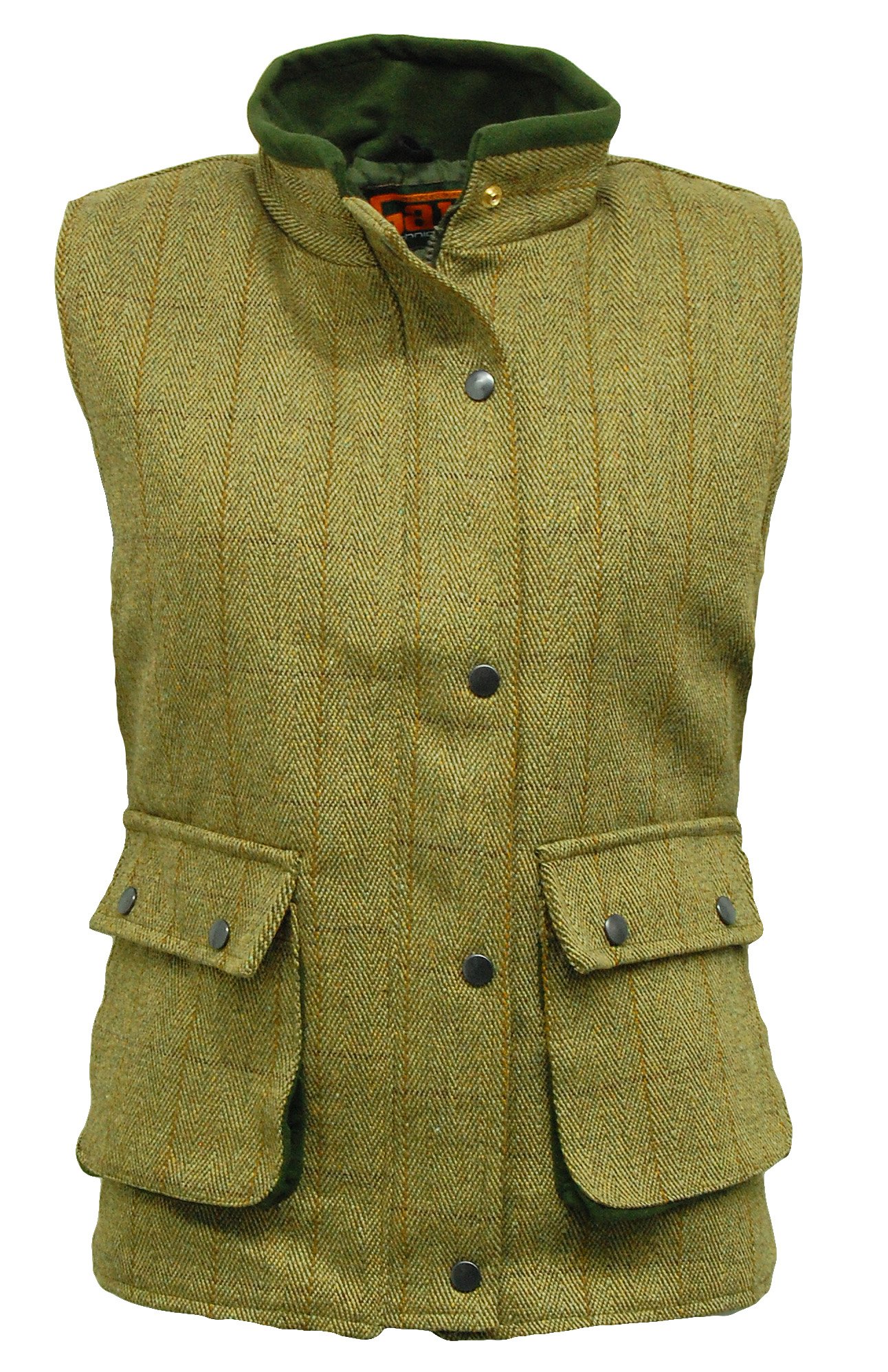 Game - Ladies Light Derby Tweed Gilet Quilted Waistcoat Bodywarmer - D35