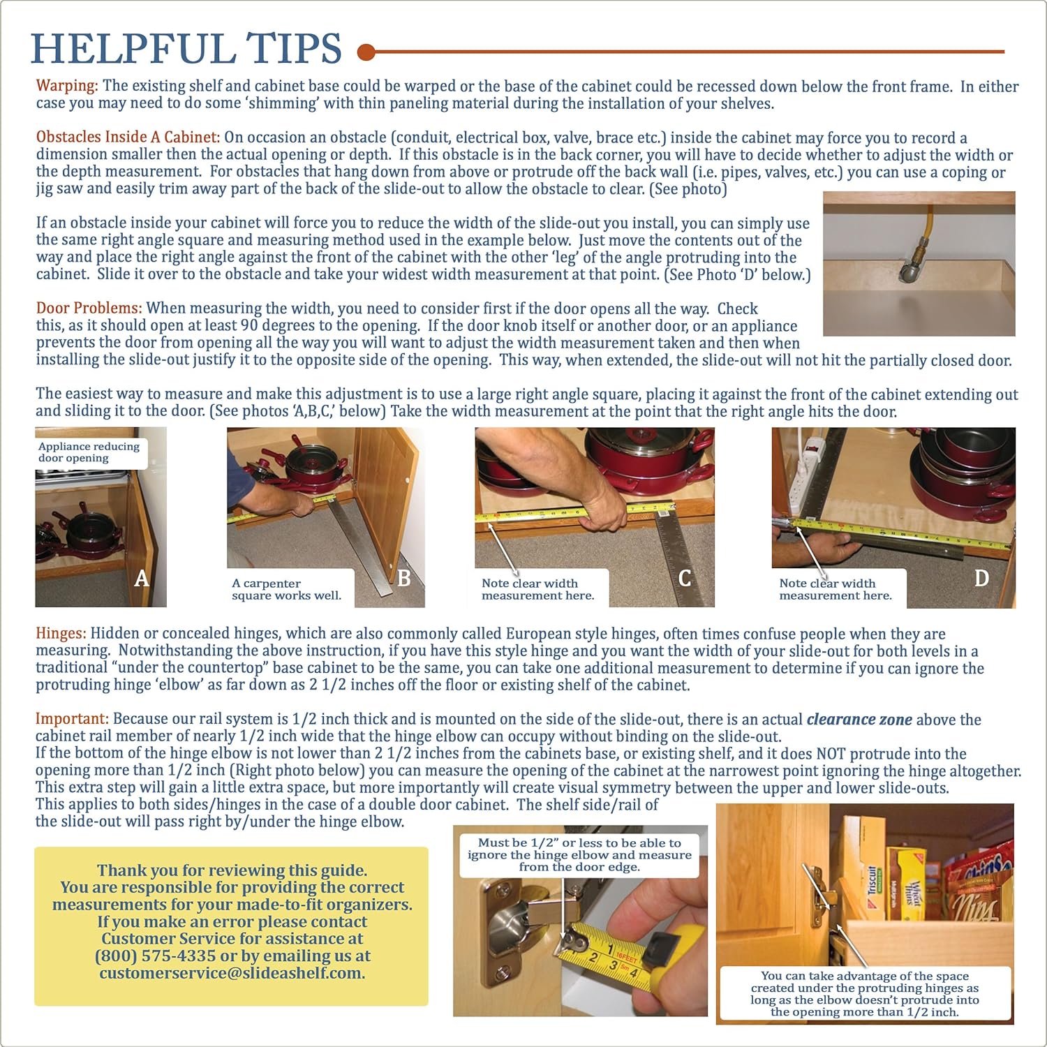 Slide-A-Shelf Express Essentials Pull-Out Cabinet Drawer, Birch Wood with Full Extension Ball-Bearing Slides, Kitchen Storage Organization Ready-to-Ship