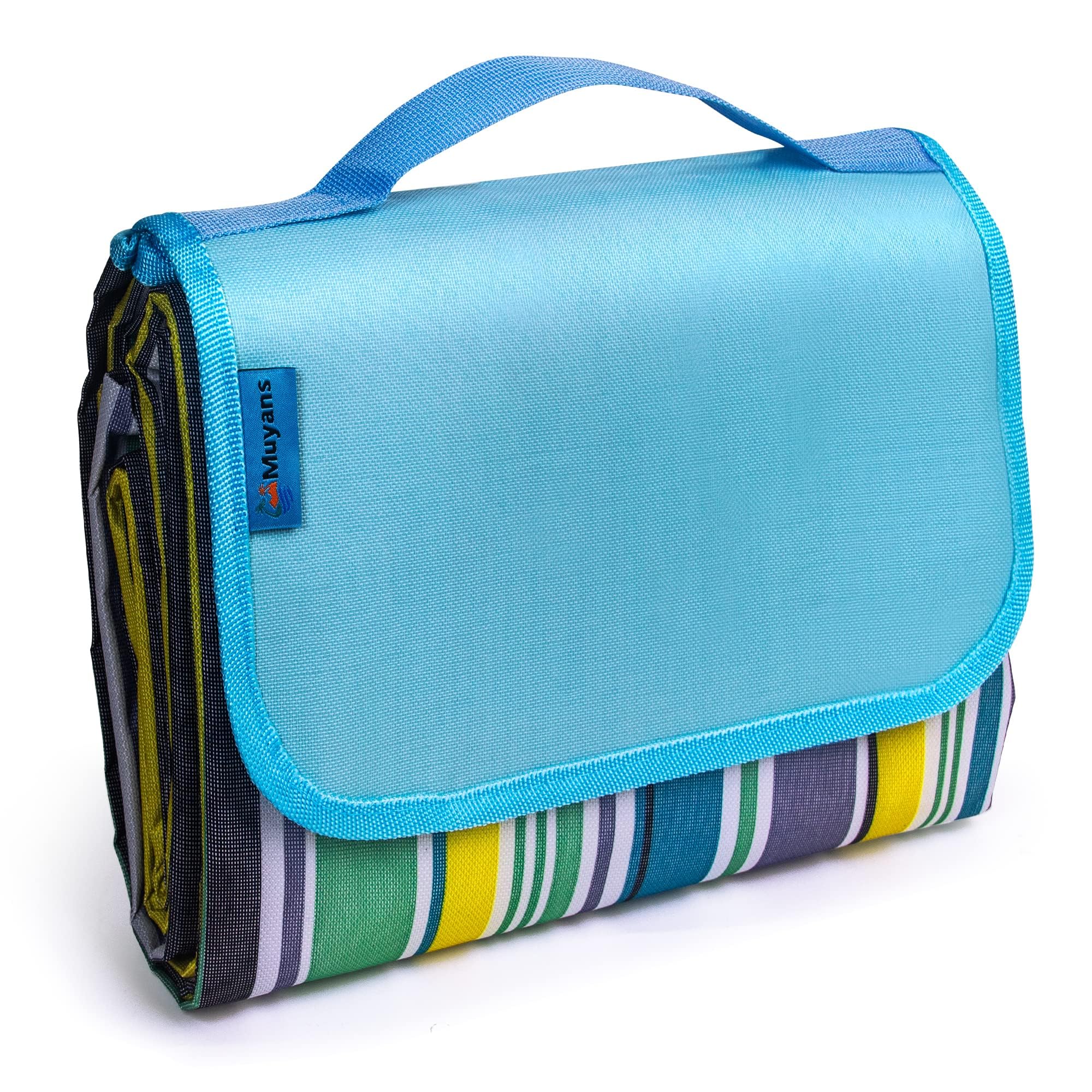 Picknickdecke 200x300 cm, XXL Picknickdecke Wasserdicht, Faltbar Groß Picnic Blanket Waschbar mit Tragegriff für Garten, Picknick, Strand, Camping