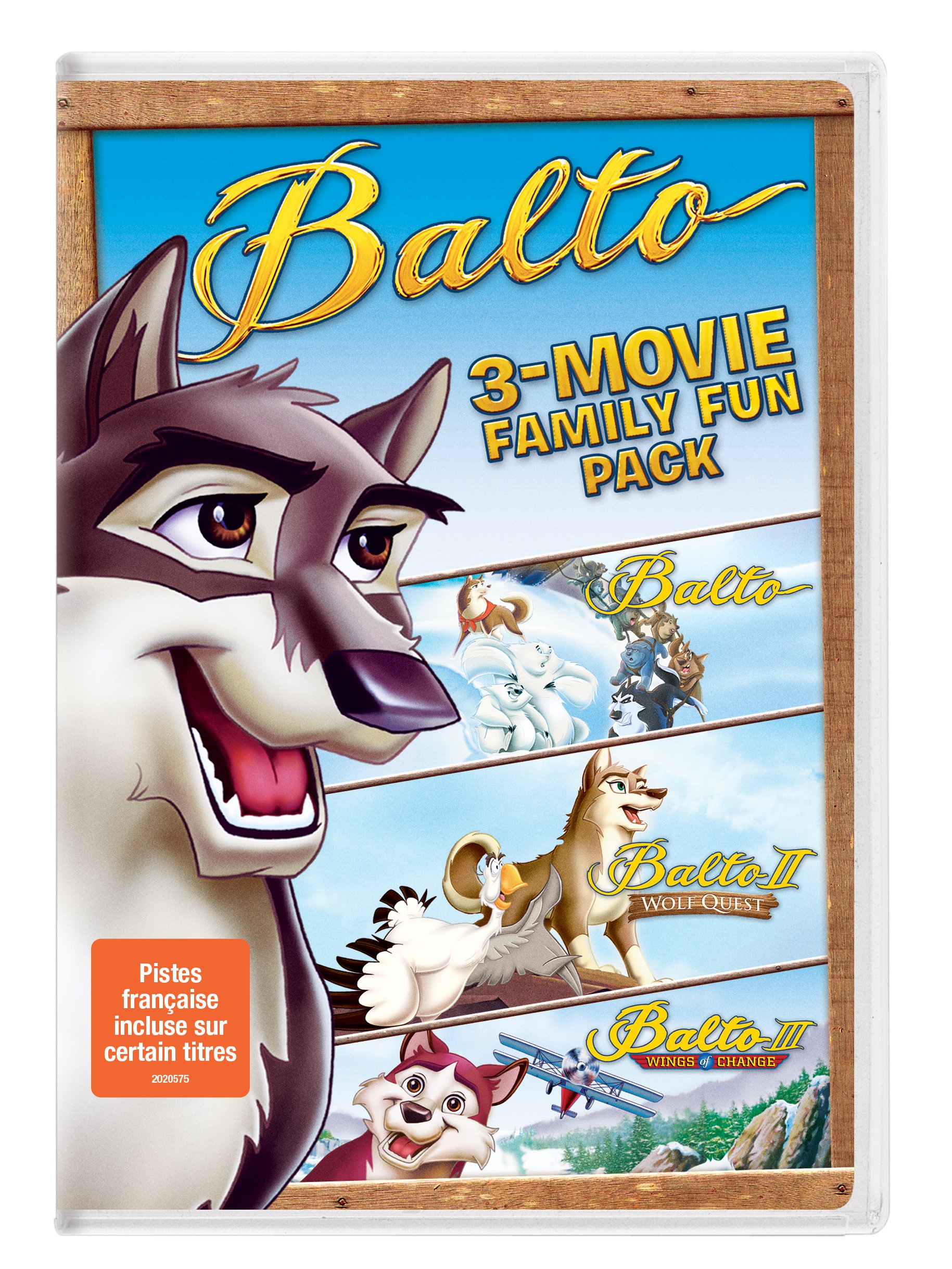 Balto 3-Movie Adventure Pack [DVD]