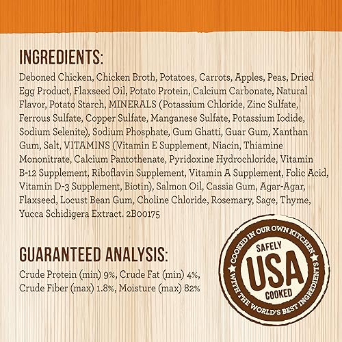 Miniatura 4 de Merrick - Grammy's Pot Pie - Comida húmeda para perros sin granos, 12 latas de 12.7 onzas (favoritos de adultos)