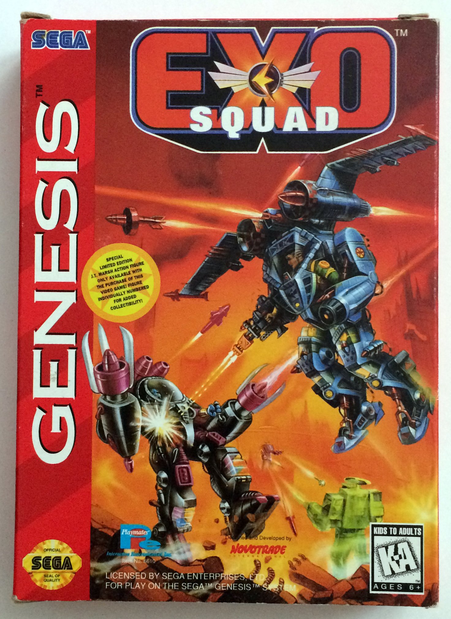 Exo Squad - Sega Genesis - Very Good - Used Game