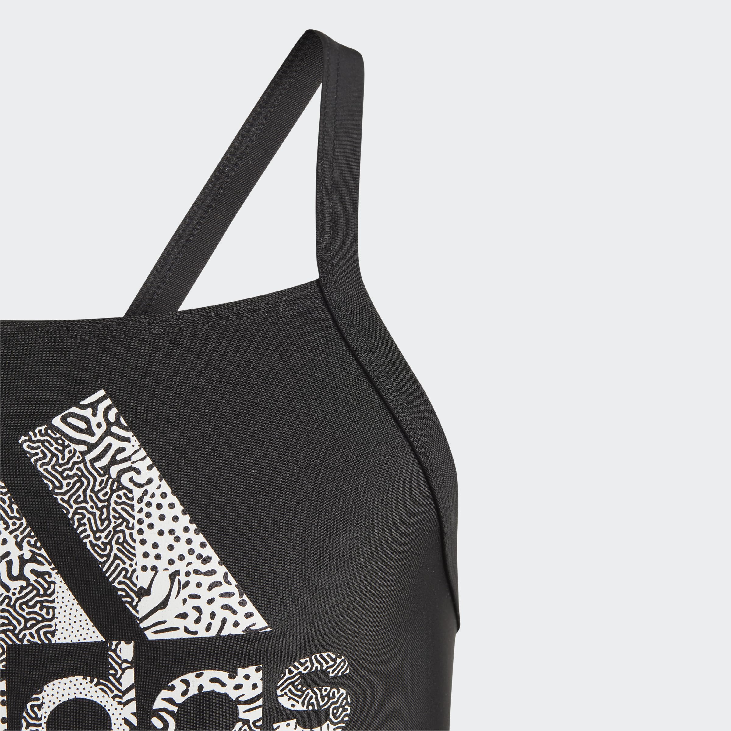 Adidas Big Logo Suit Costume da Nuoto Bambine e Ragazze