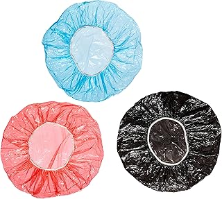 Diane Processing Caps, Colored, 30 Count, Red, Blue & Black