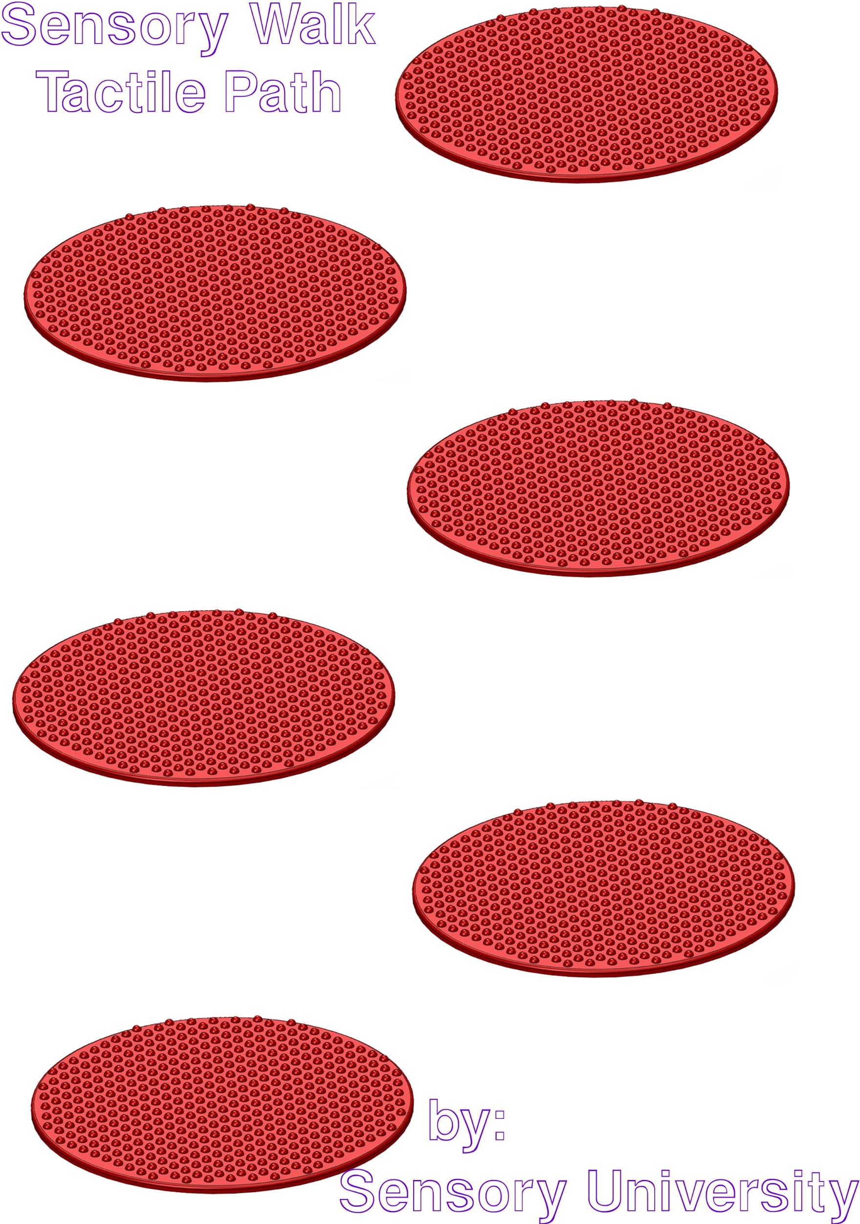 Sensory Walk Tactile Path Discs