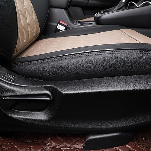 Vista 29 de EKR Fundas de asiento de automóvil CX5 de ajuste personalizado para Mazda CX-5 2017-2021 CX-5 Sport y CX-5 2022 2024 2025, fila trasera 40/60 Cuero