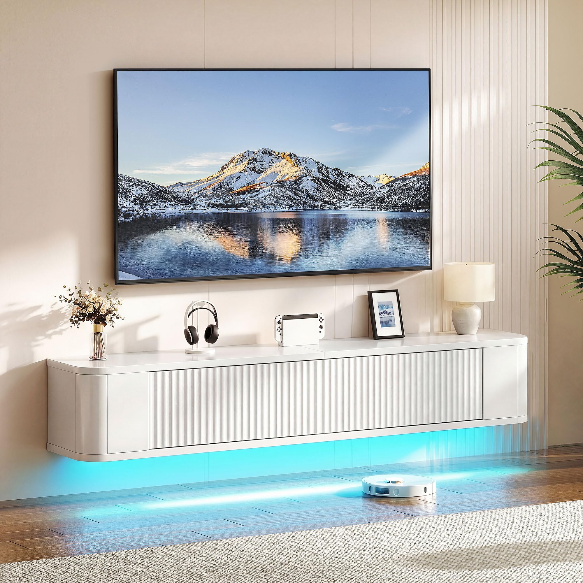Yitahome 140 cm Schwebender TV-Stand