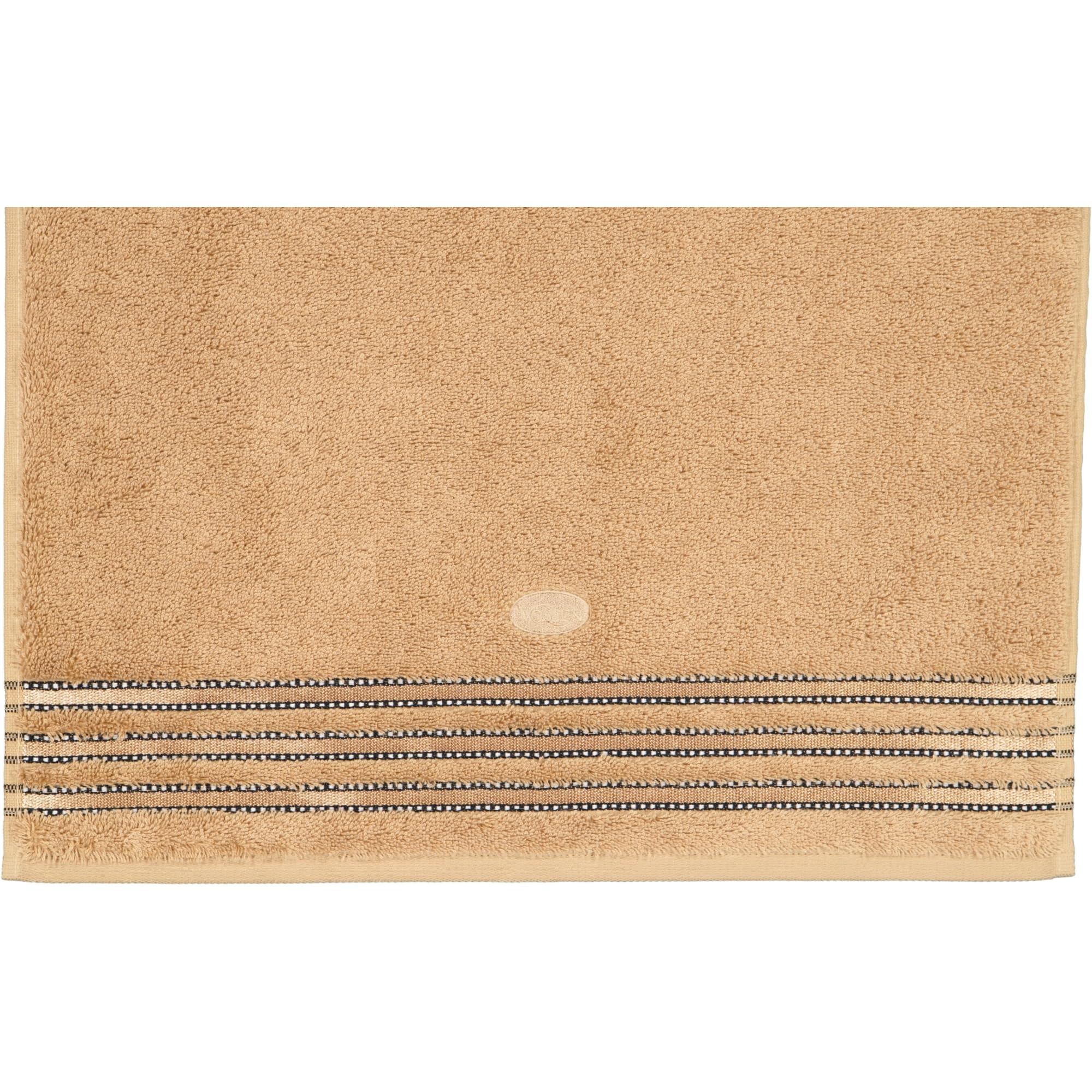 Vossen Badetuch Cult de Luxe Farbe Camel Größe 100x150cm