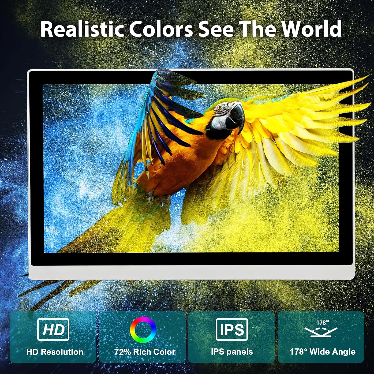 15.6" All-in-One Computer Touchscreen Tablet PC, N5095 Quad-Core Desktop PC, 8G Ram 512G SSD IPS HD Display, WiFi Bluetooth for Home Business Office