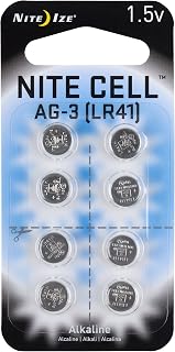 Nite Ize Nite Cell AG-3 LR41 Replacement Batteries (8-Pack)