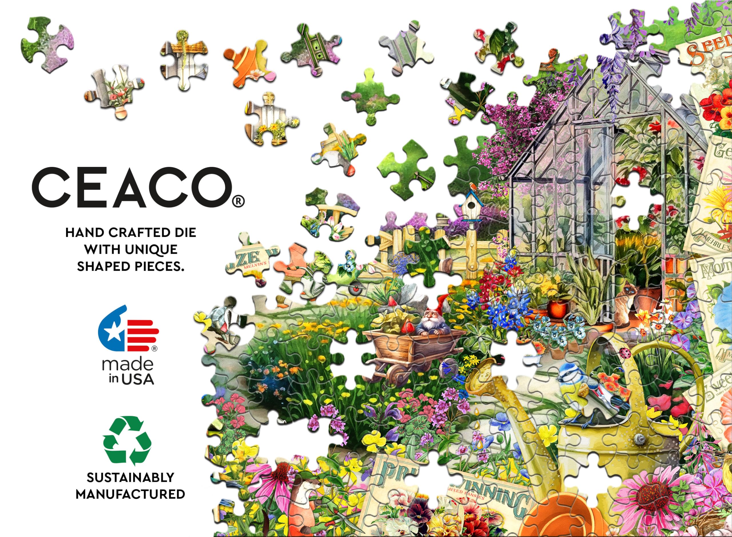 Amazon.com: Ceaco - EZ2Hold - Kate Ward Thacker - Animal Garden