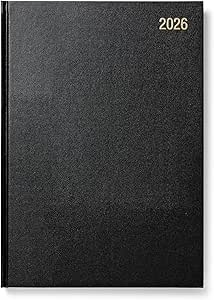 Morgan's Direct 2026 Diary Morgan's Direct 2026 A4 Day Per Page Diary - Hard Cover Planner, Assorted Colors Morgan's Direct Diary - Foto 4