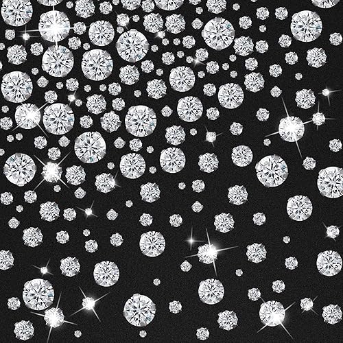Miniatura 8 de PAGOW 280 diamantes de imitación cosidos diamantes de imitación para coser con garra plateada adornos para vestidos de novia bolsos zapatos 0394in