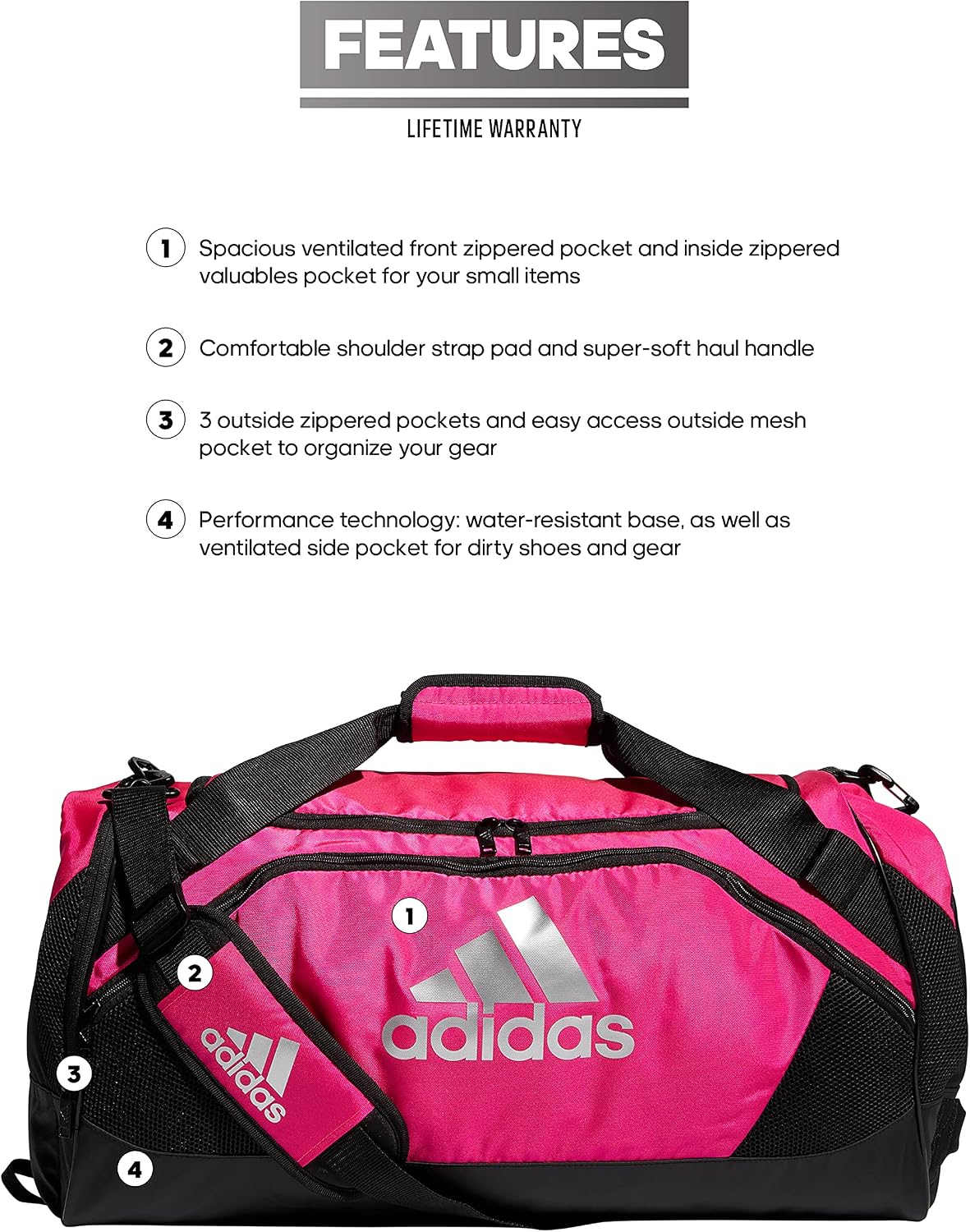 adidas Team Issue 2 Medium Duffel Bag 