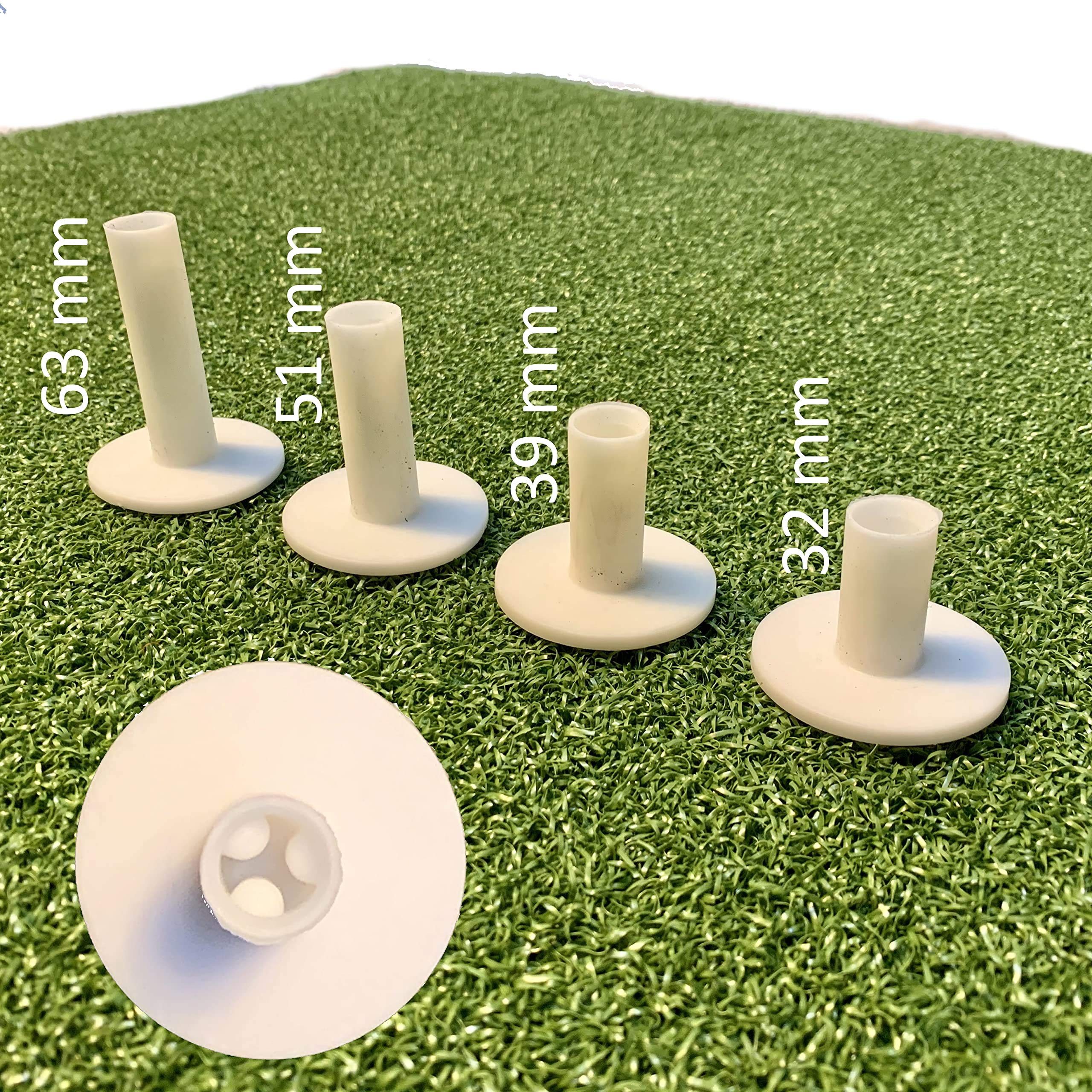 Profi Golf Abschlagmatte Drivingrange Übungsmatte Puttingmatte (Abschlagmatte, AM1 Pro 125 x 100cm)