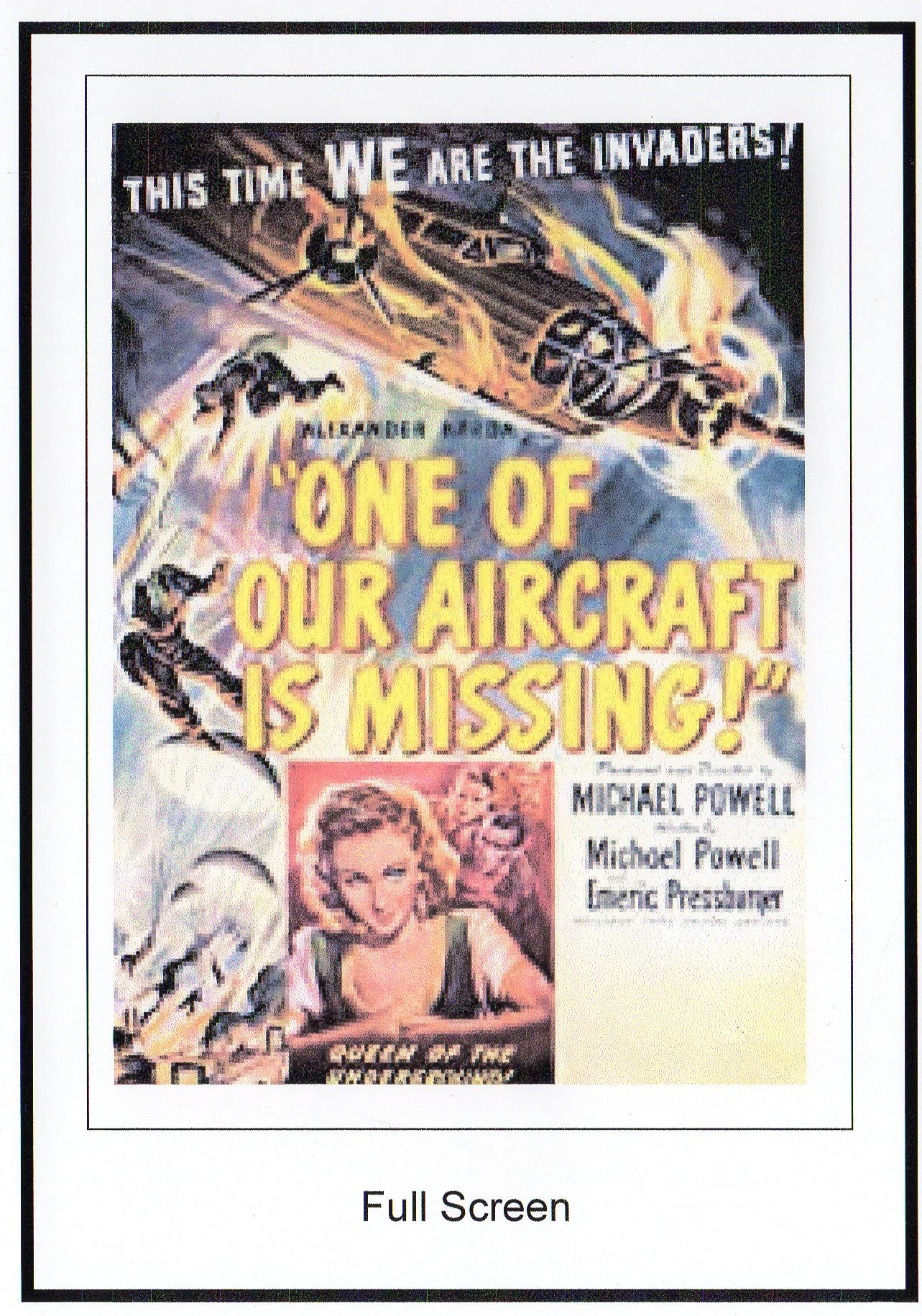 One Of Our Aircraft Is Missing 1942 All Region soluciona problemas de zona de DVD
