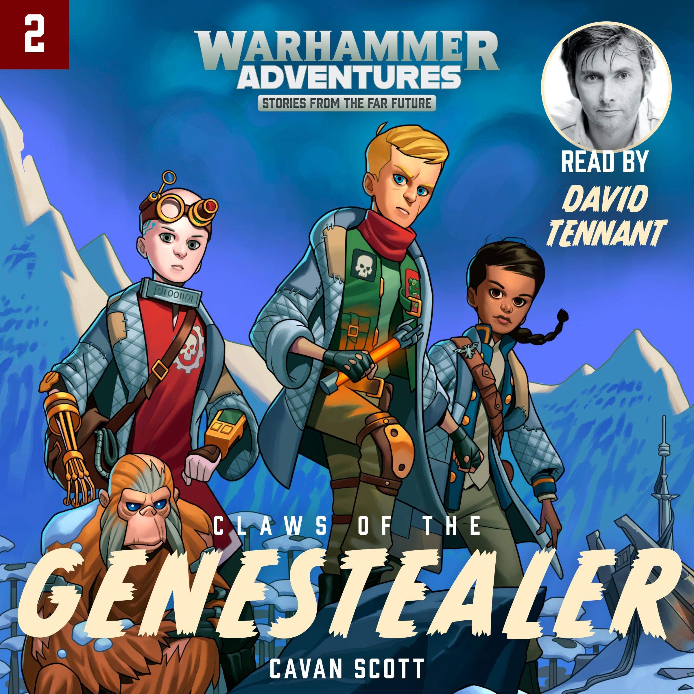 Cover art for Warhammer Adventures: Claws of the Genestealer