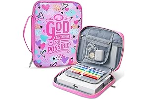 Spacious Bible Bag for Girls: Pink and Practical