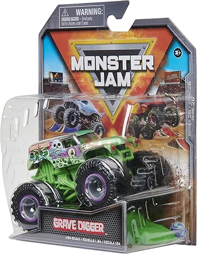 Miniatura 5 de Monster Jam Grave Digger, World Finals Series 26 (escala 1:64)