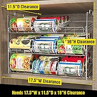 Vista 4 de Organizador, acabado chapado en cromo Decobros Supreme apilables