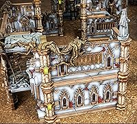 Vista 3 de Rampart - Juego de núcleos modulares de catedral eterna, sin pintar, totalmente personalizable, escalado, de Archan Studio, para niños y adultos a