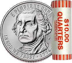 2026 P Revolutionary War Quarter 40 Coin Roll Semiquincentennial Coin Collection SemiQ Uncirculated