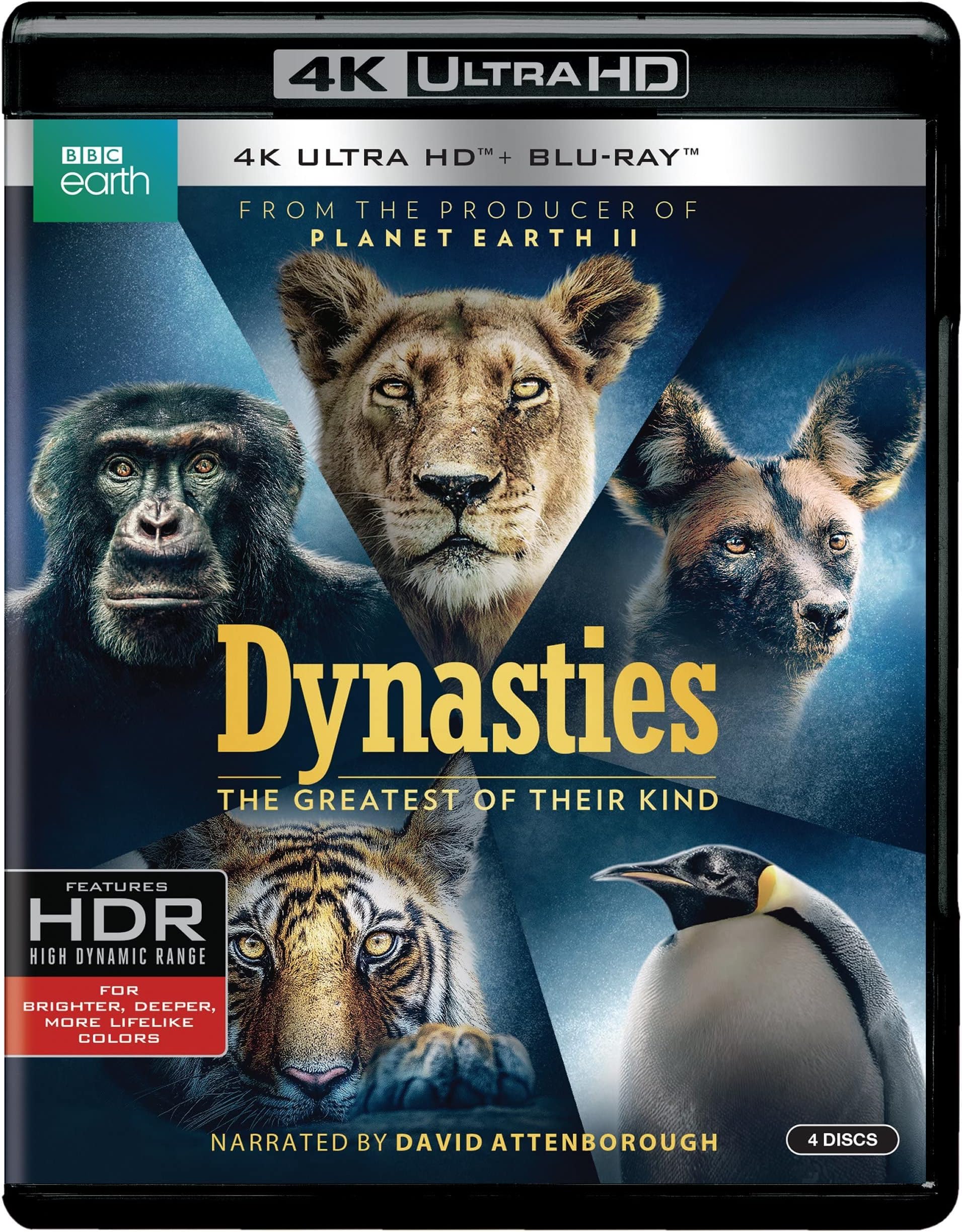Dynasties (4K Ultra HD + Blu-ray)