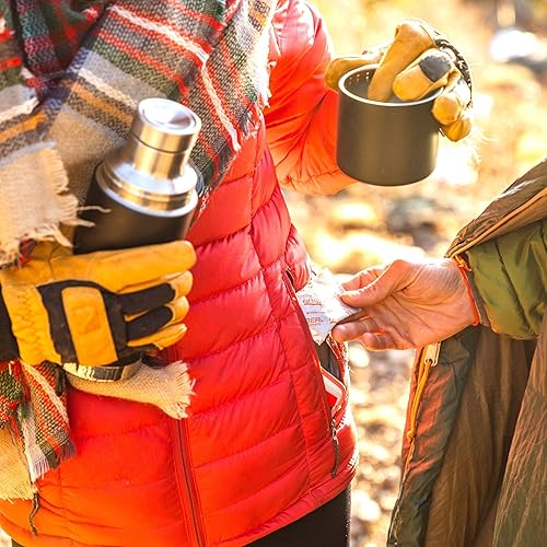 Miniatura 5 de Calentadores de manos – Calentadores activados por aire naturales sin olor de larga duración – Hasta 10 horas de calor – 40 pares, 3.5 x 2 pulgadas