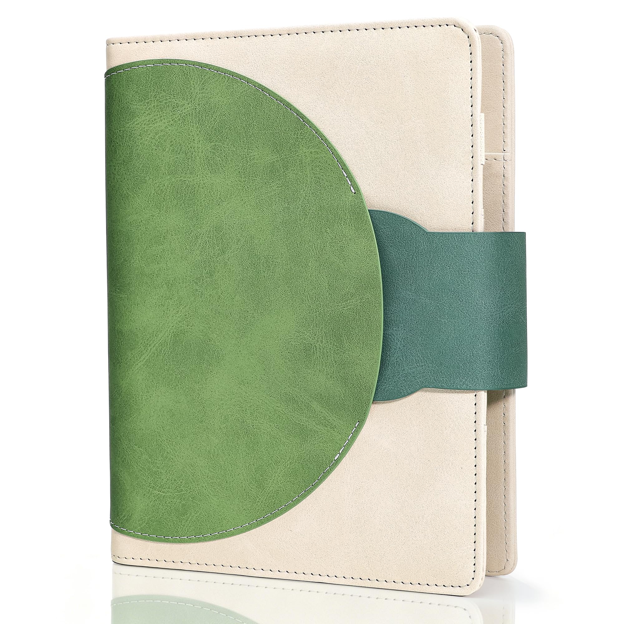 BIROYAL Notebook Ring Binder A5 Refillable 6 Hole A5 Binder Green