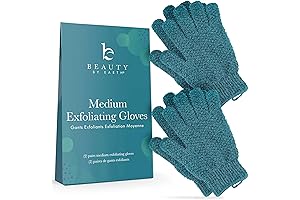 Garshana Gloves Raw Silk Massage Gloves: Exfoliate, Rejuvenate, and Detoxify Naturally