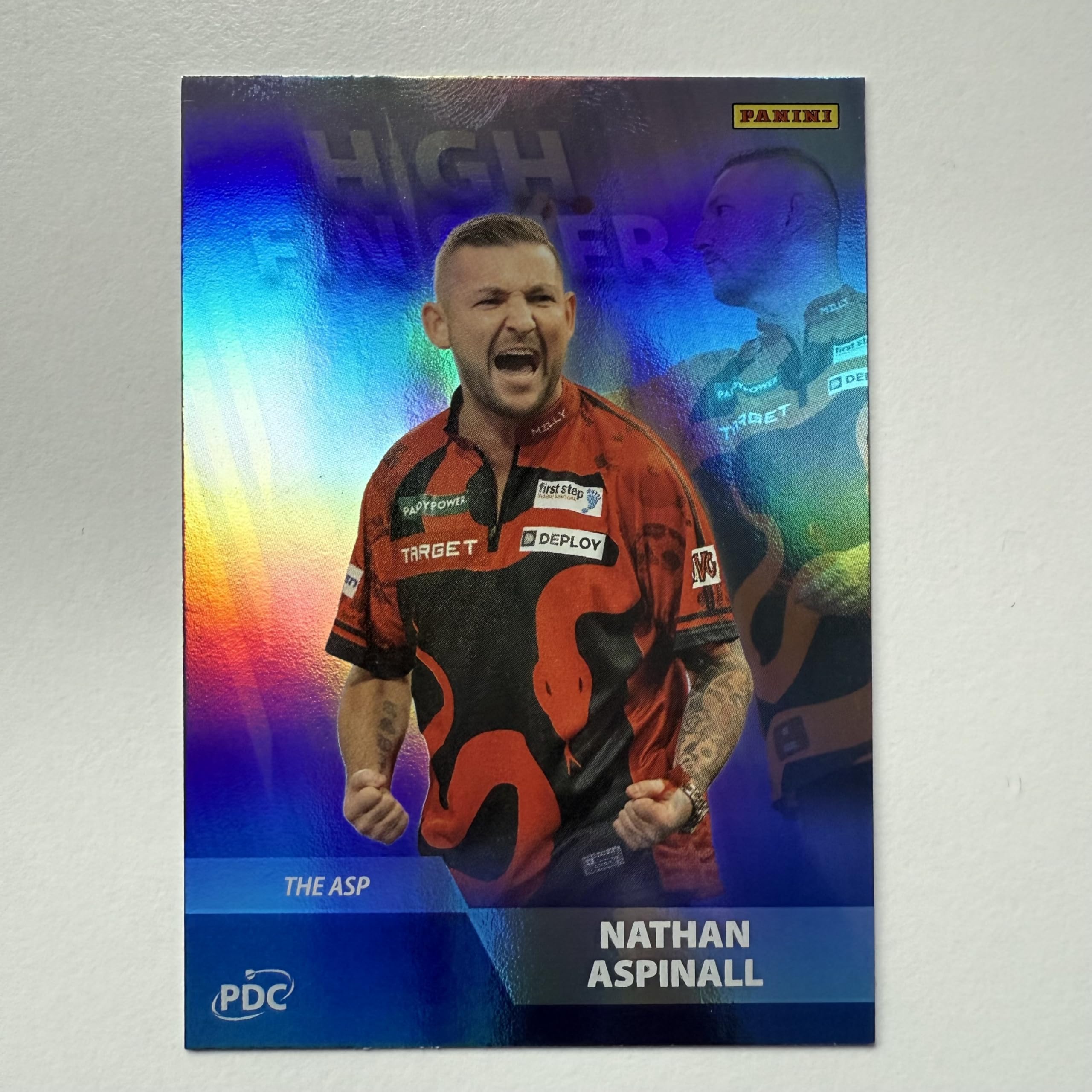 PDC World Championship 2026 Darts Nathan Aspinall High Finisher Trading Card