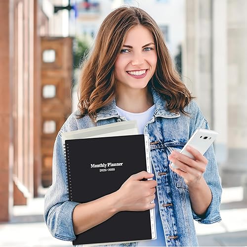 Miniatura 7 de Agenda mensual 2026-2030, enero de 2026 a diciembre de 2030, agenda mensual de 5 años con pestañas y citas de celebridades, 9 x 11 pulgadas, citas