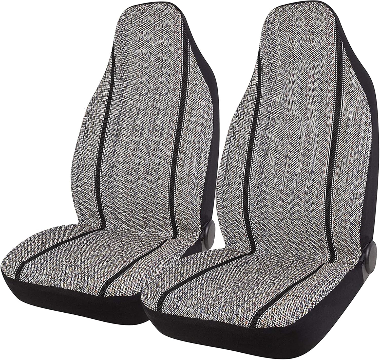 C.P.R. New 4 pc Universal Saddle Blanket High Back seat Covers Baja Blanket Material for Cars and SUVS (High Back)