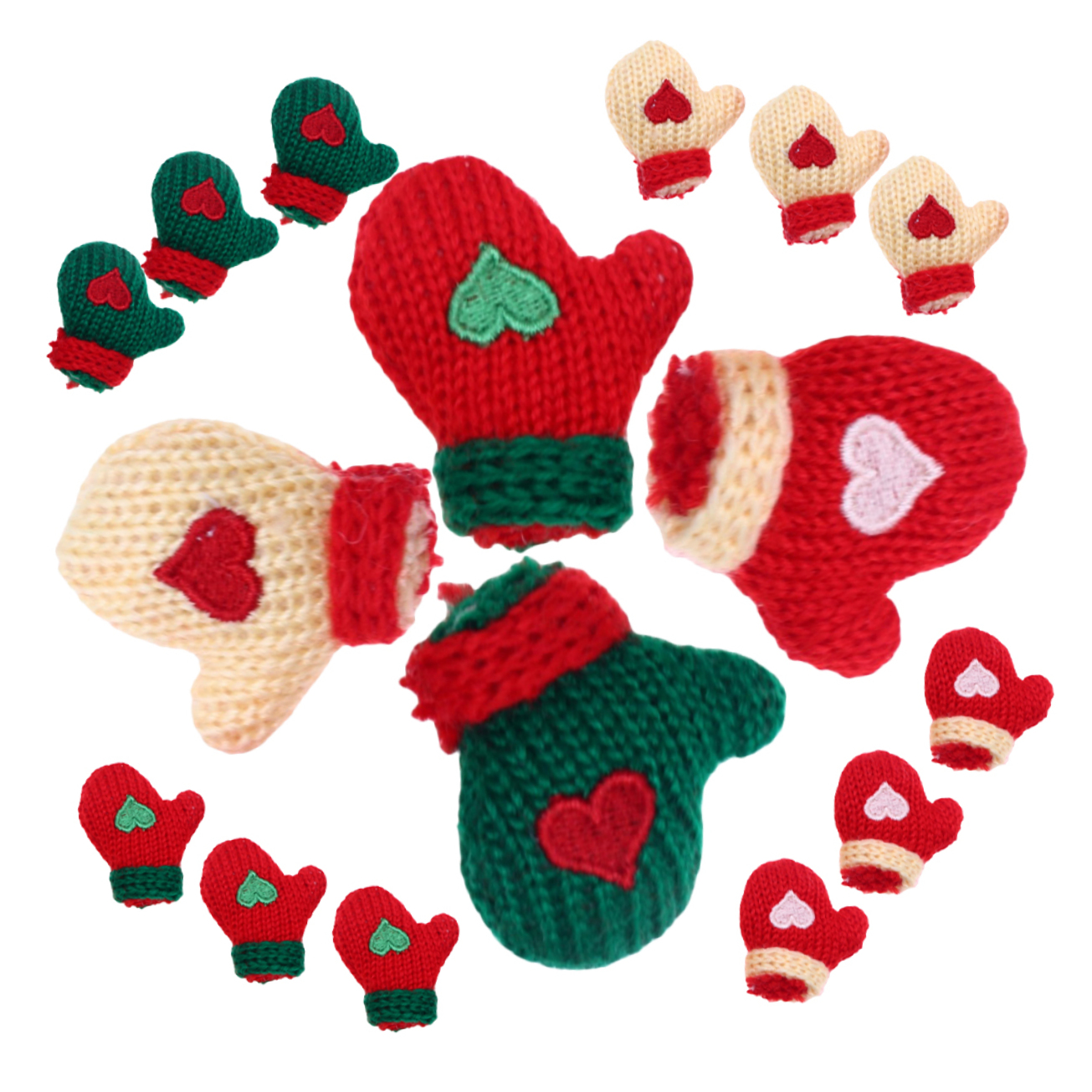 Amazon.co.jp: OATIPHO 16個 ミニチュアのクリスマスオーナメント