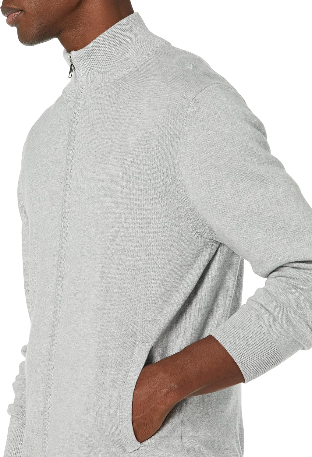 Amazon Essentials Men's Full-Zip Cotton Sweater - Image 3