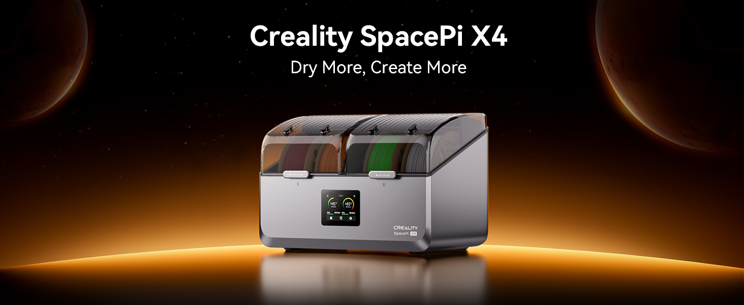 Amazon.com: Creality Filament Dryer Box,Space PI X4 Dry Box 4