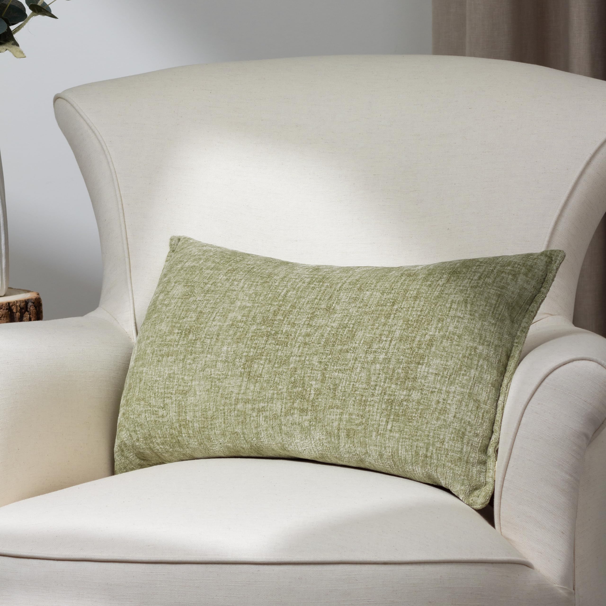 Evans Lichfield Buxton Rectangular Reversible Feather Rich Filled Cushion