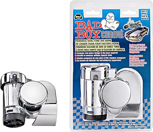 Miniatura 4 de Wolo 519 Bad Boy - Bocina de aire cromada 12 voltios