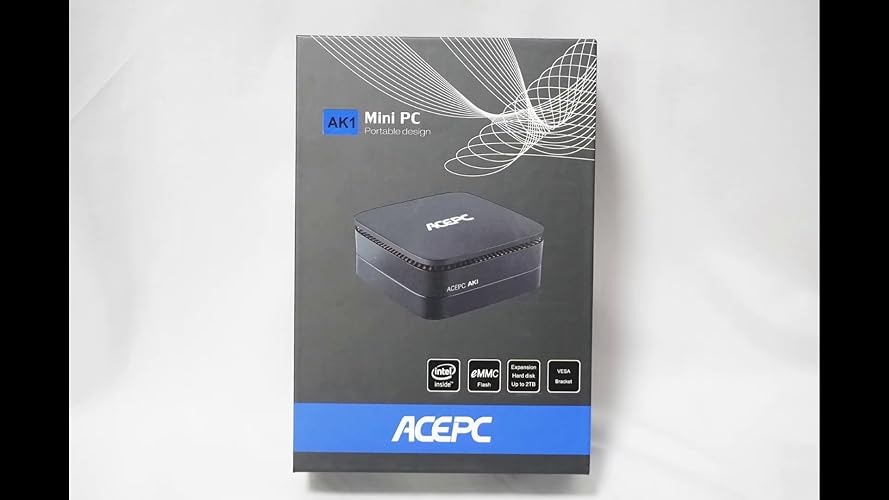 ACEPC インテルceleron ミニPC 4C/4TのCeleron J3455 2.3GHz、DDR3 8GB デュアルチャンネル