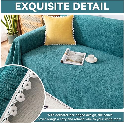 Vista 403 de VClife - Funda para sofá de 2 plazas o modular, de felpilla, antideslizante, lavable, apta para perros, protectora, caqui, 71 x 118 pulgadas 0 0