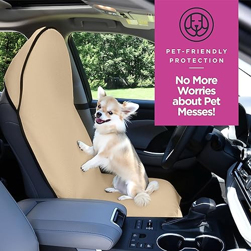 Miniatura 7 de lebogner Funda impermeable para asiento de automóvil que suda para después del gimnasio, correr, nadar, playa y senderismo, ajuste universal,