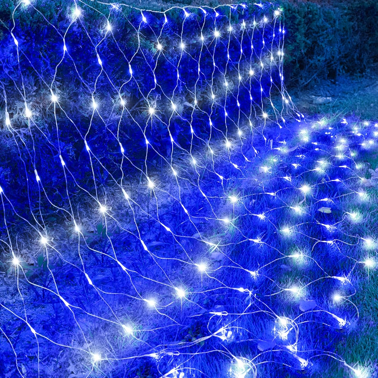 kemooie Outdoor Christmas Net Lights,198 LEDs 9.8FT x 6.6FT